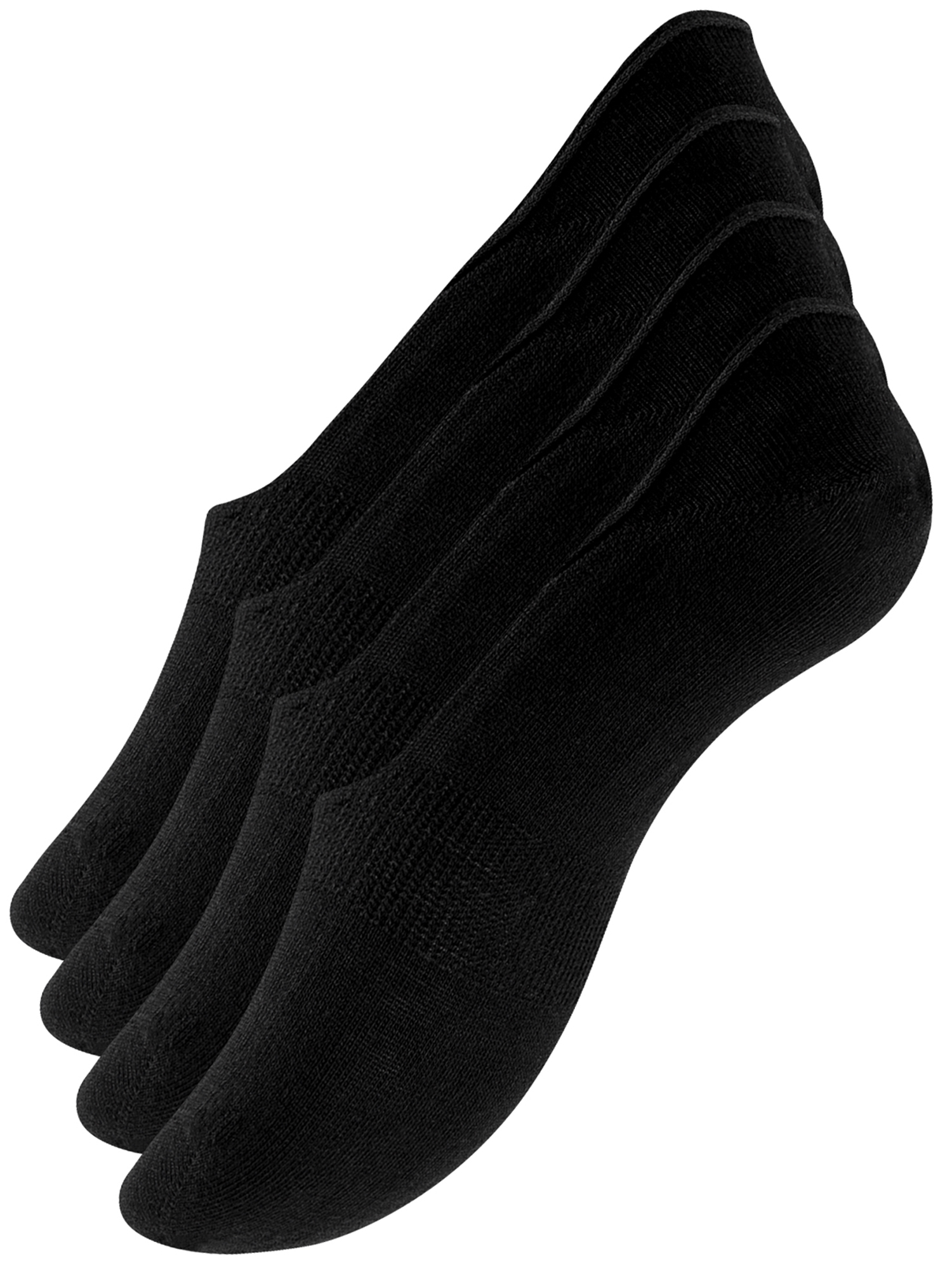 4 pair of Men`s Cotton Invisible Socks, Shoe Liner
