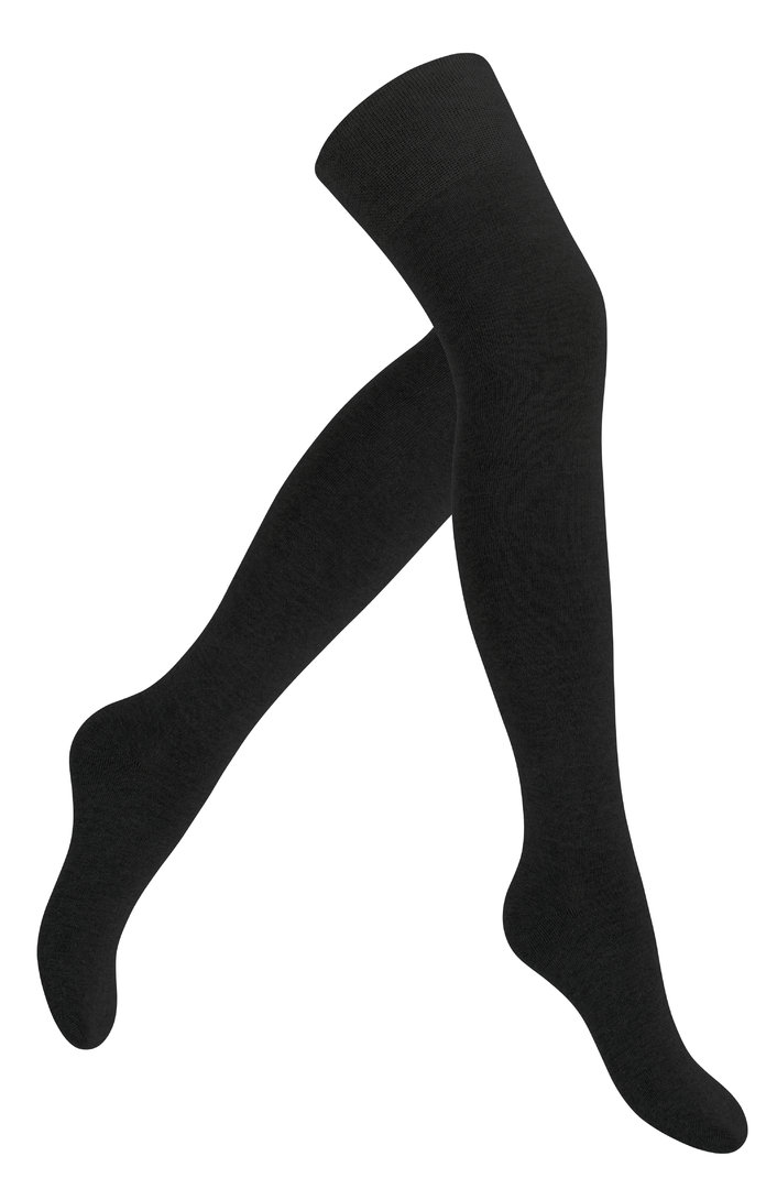 Overknee Strümpfe, Geringelt oder Uni