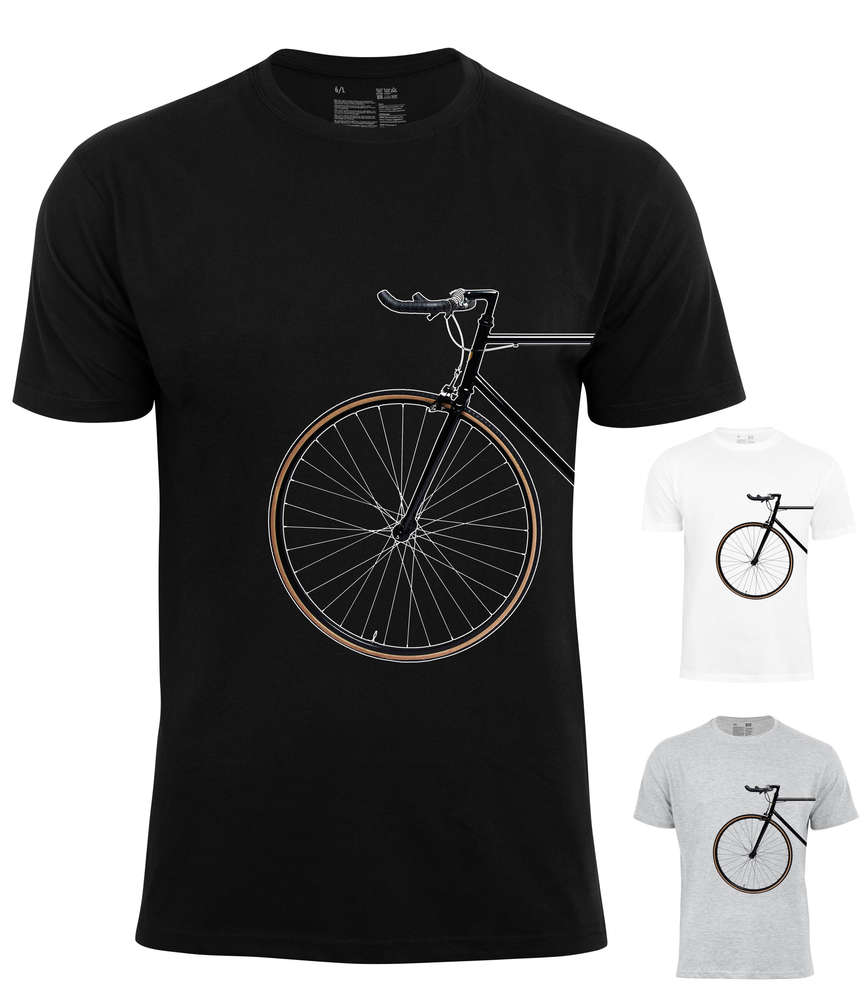 T-Shirt Bike Lover - Vorderrad