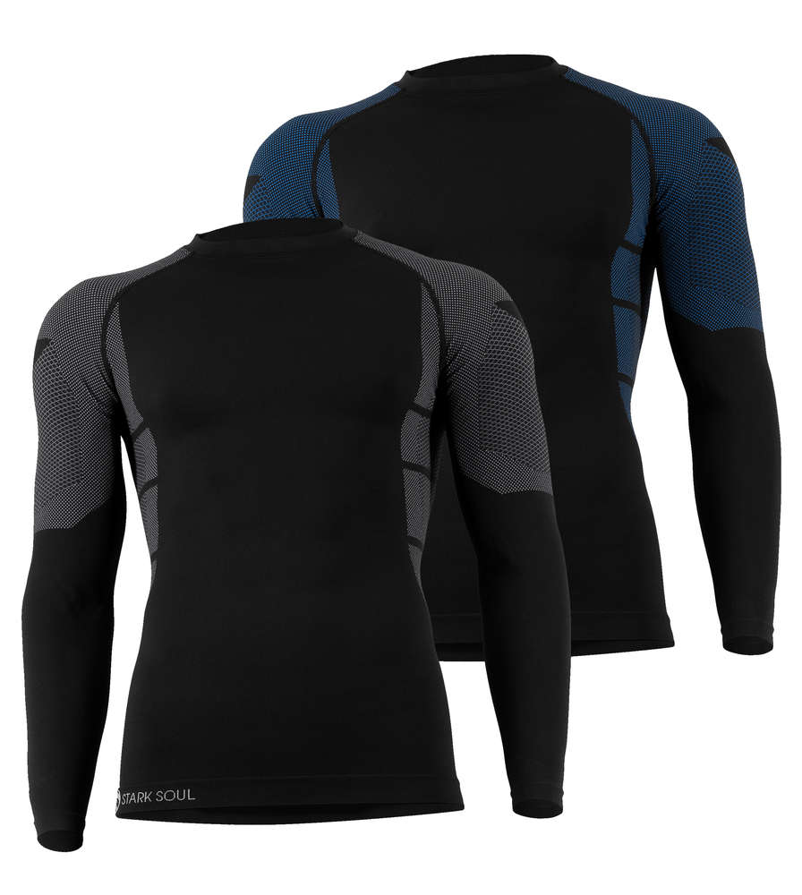 Herren Seamless Funktionswäsche, Skiunterwäsche - Hemd