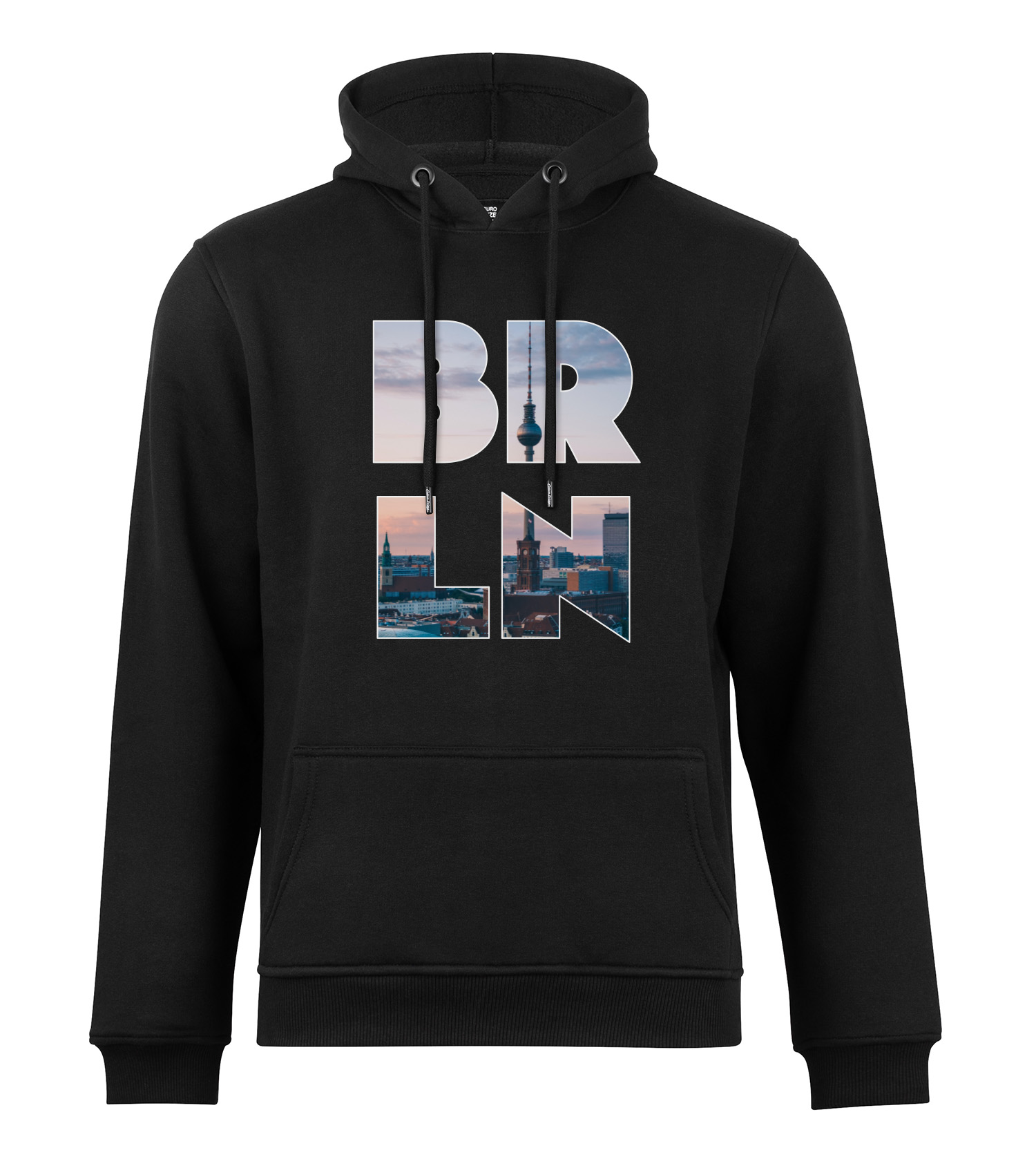Hoodie Skyline Hoodie - Weltenbummler Kollektion-Berlin