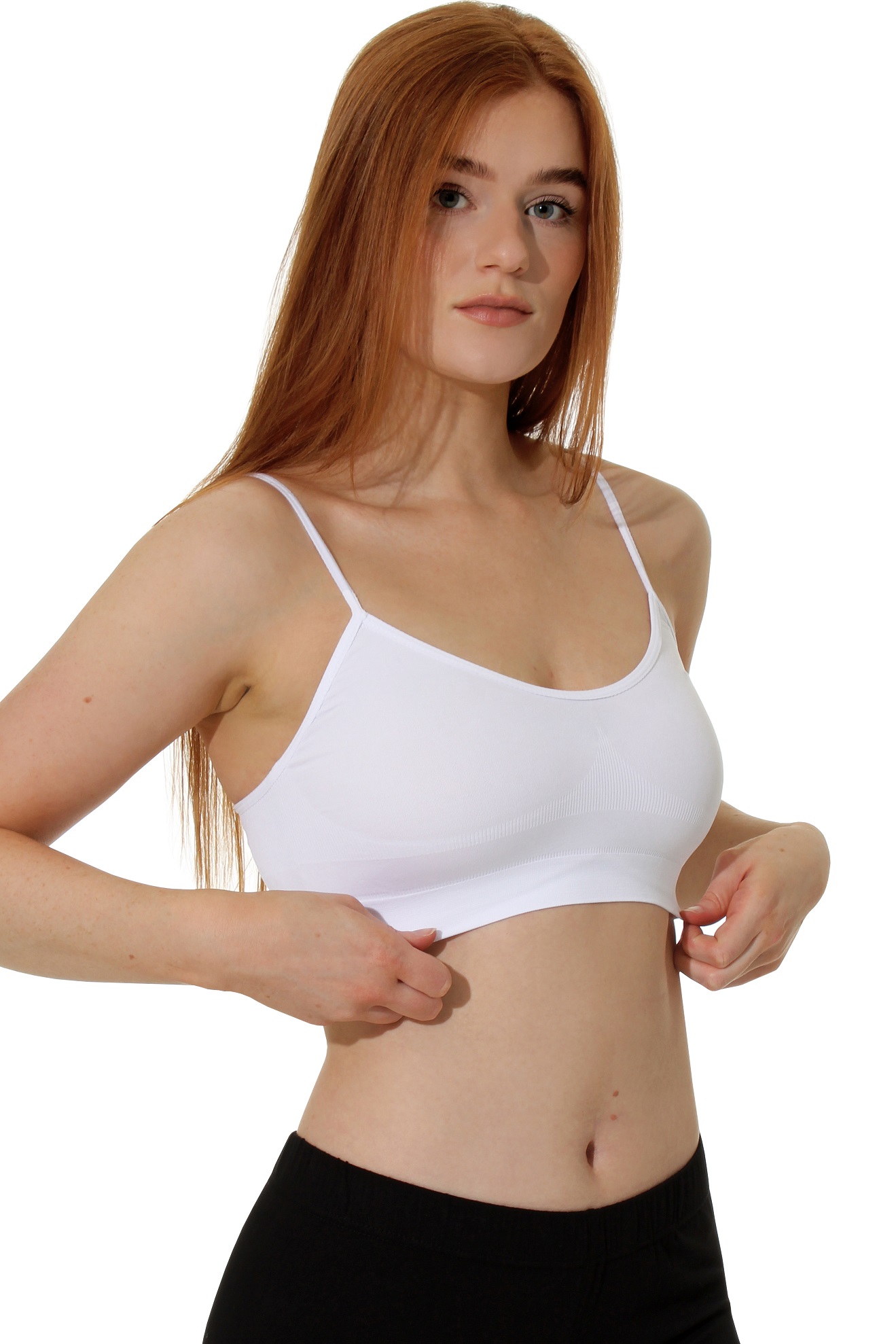 Seamless Spaghetti Bustier - 3er Set