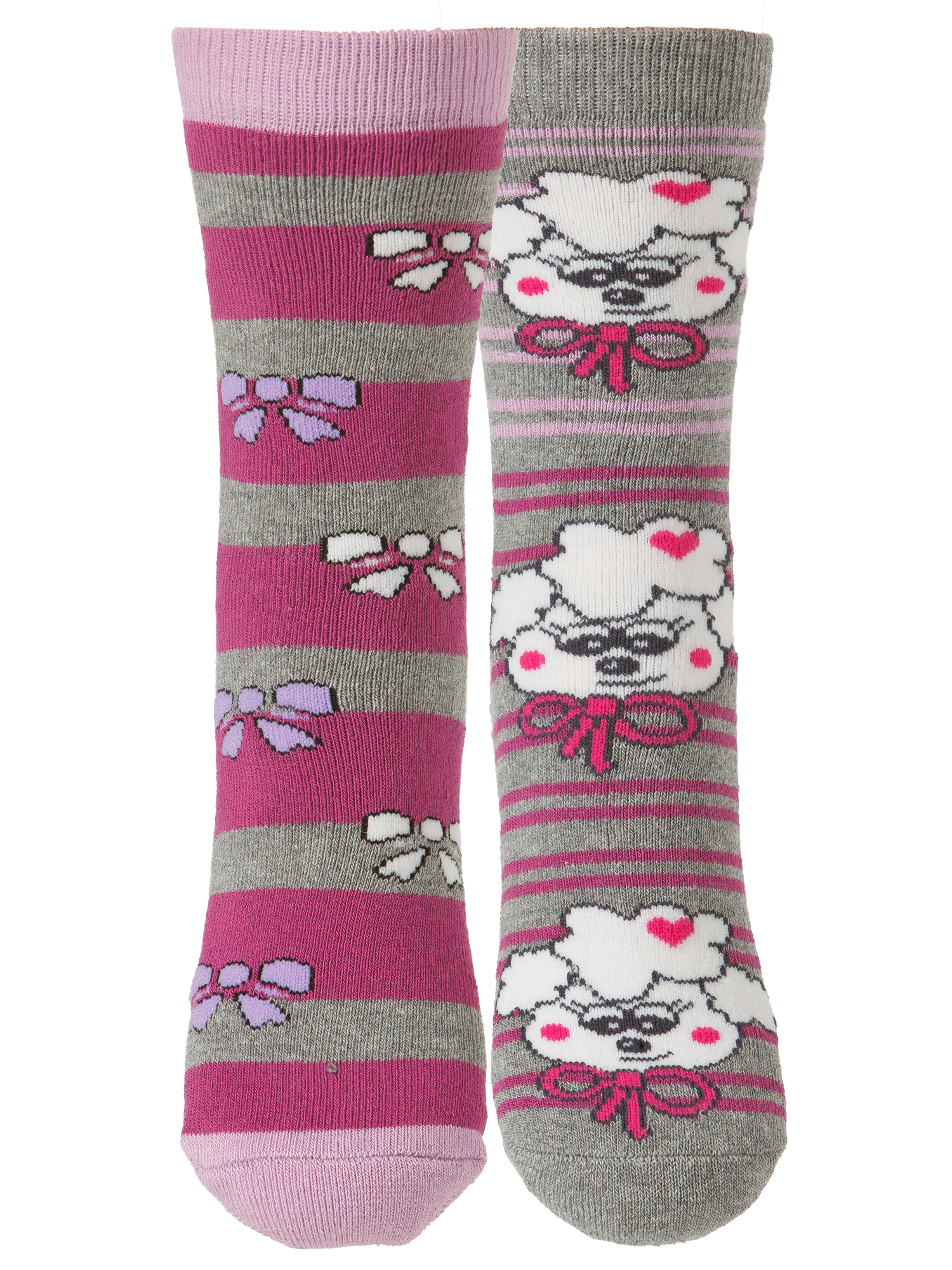 2 Paar Kinder Stoppersocken mit Antirutschsohle