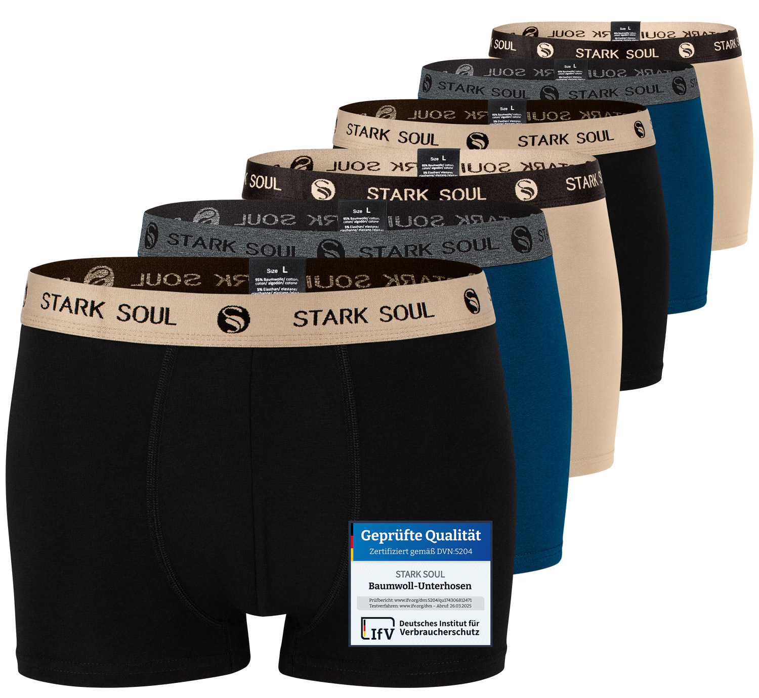 6'er Pack Boxershorts - Hipster