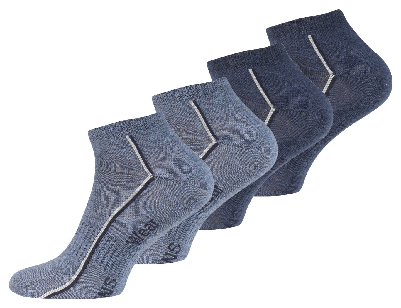 8 Paar Sneaker Socken -JEANS WEAR-