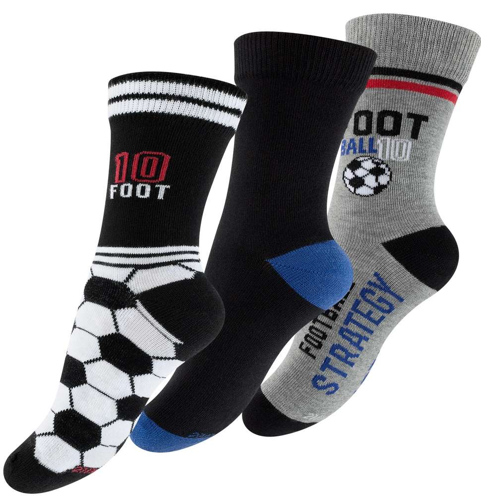 6 Paar Kinder Socken - Fußball