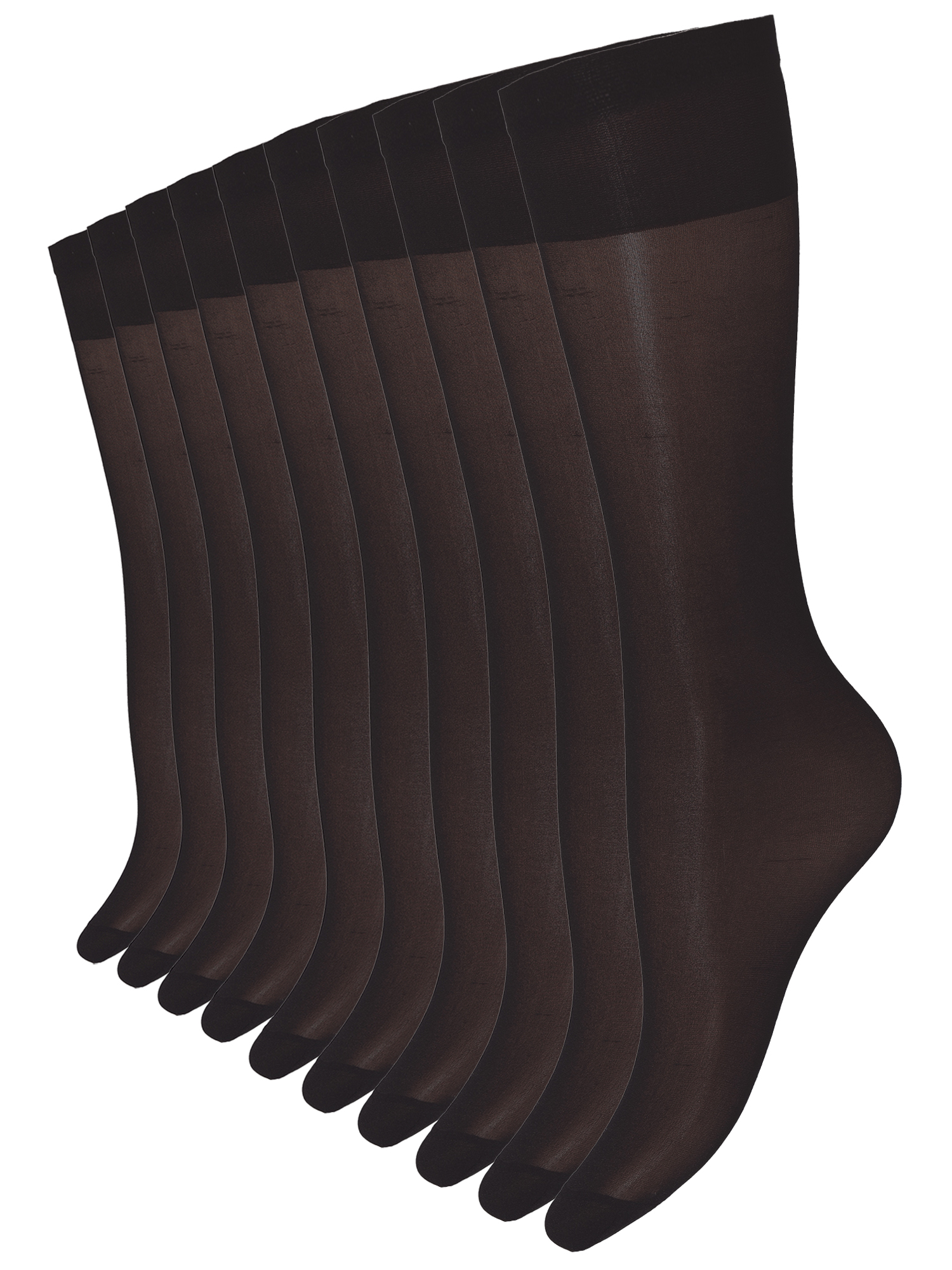 10 Paar Feinkniestrümpfe 60 Den