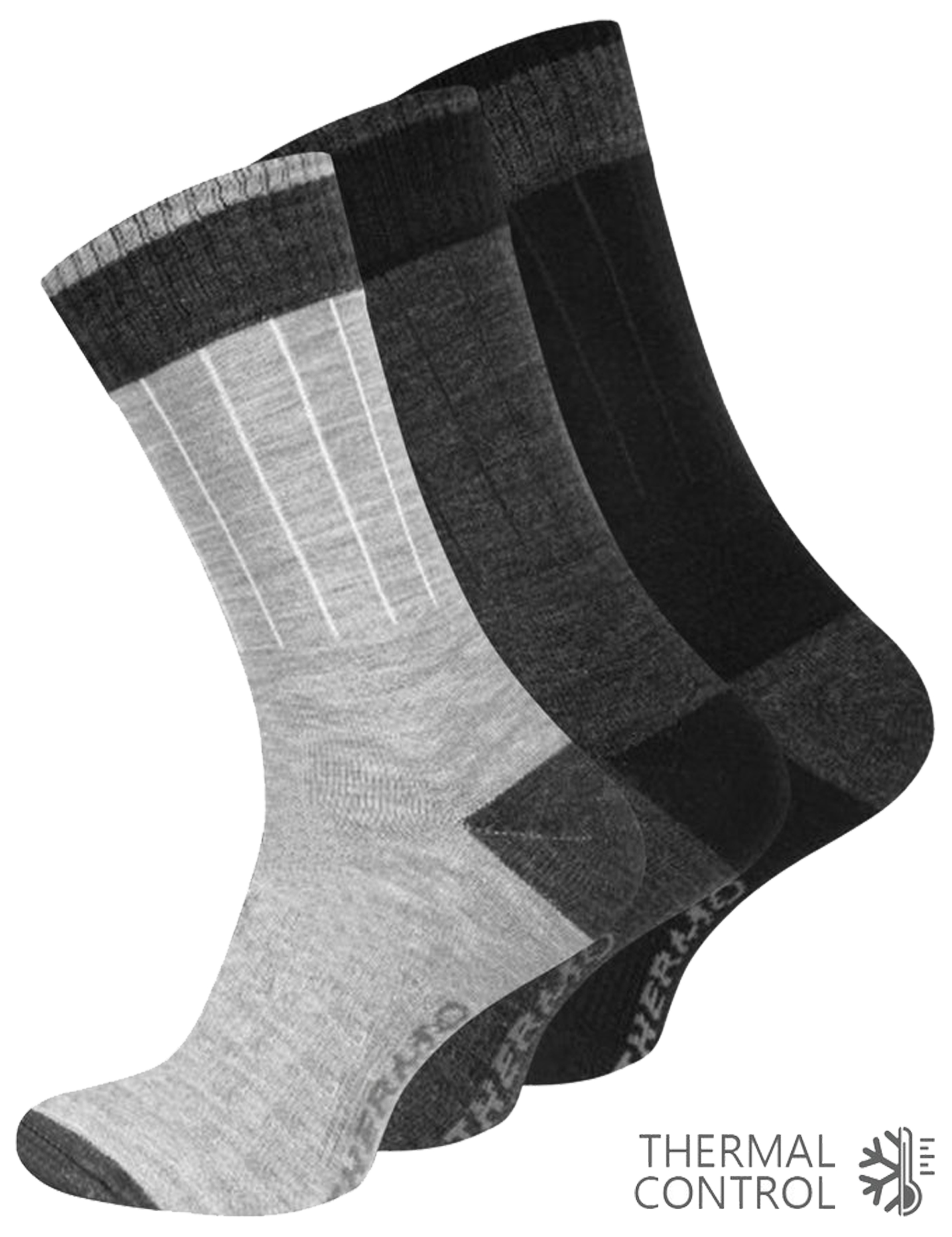 3 Paar Herren THERMO Socken, Vollfrottee