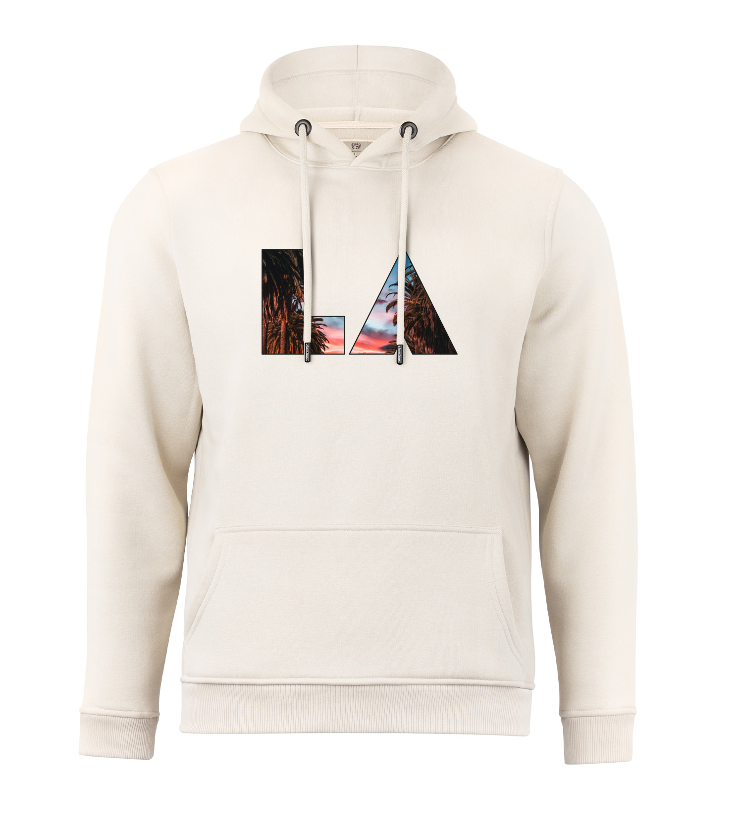 Hoodie Skyline  Los Angeles - Weltenbummler Kollektion