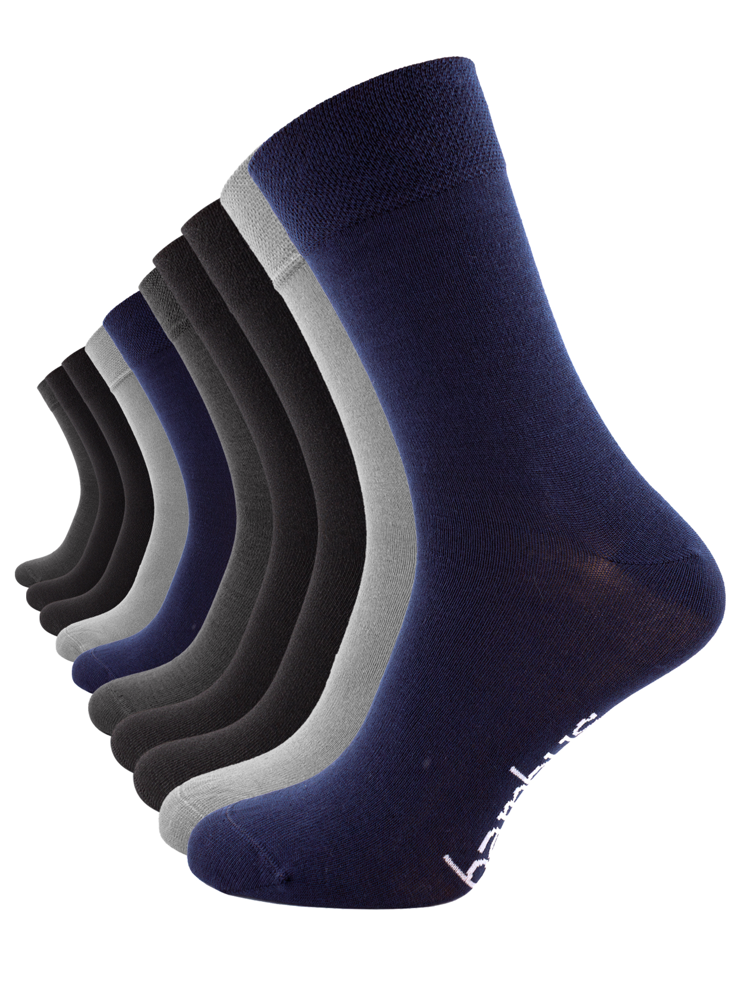 Bamboo viscose socks - 10 pairs unisex - Soft, Breathable, Classic