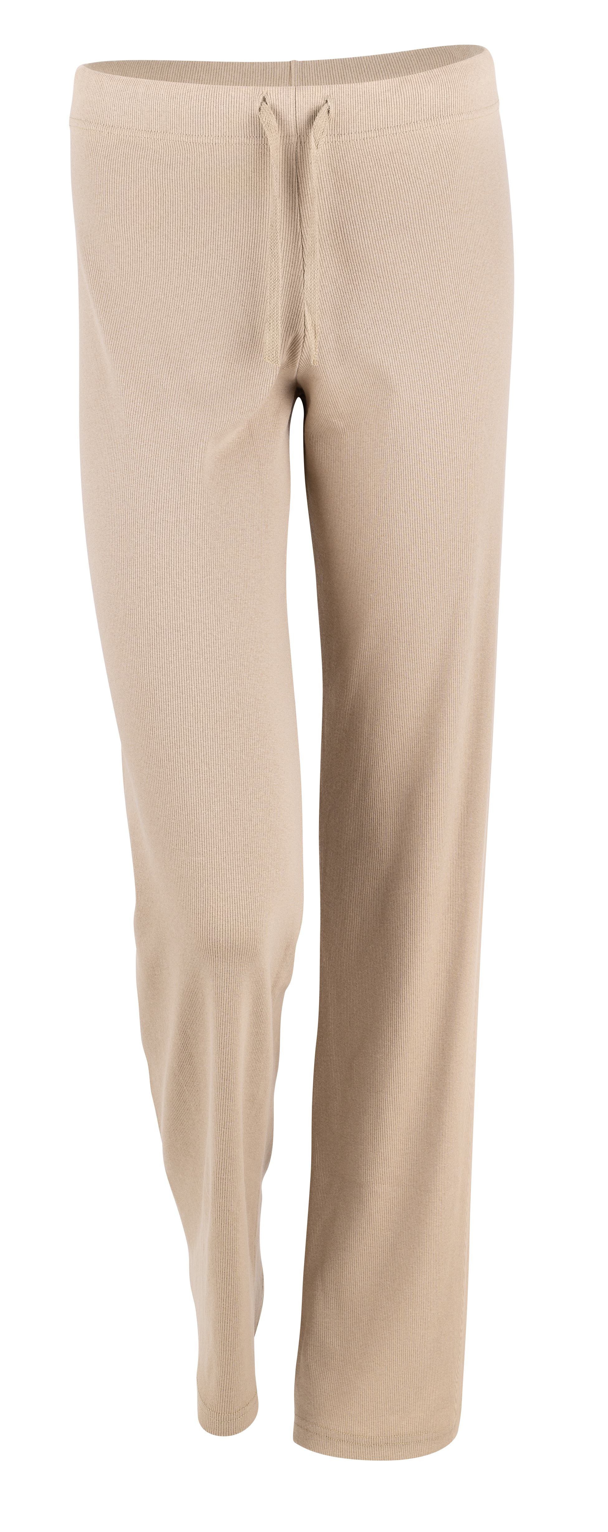 Weite Hose aus Rippjersey