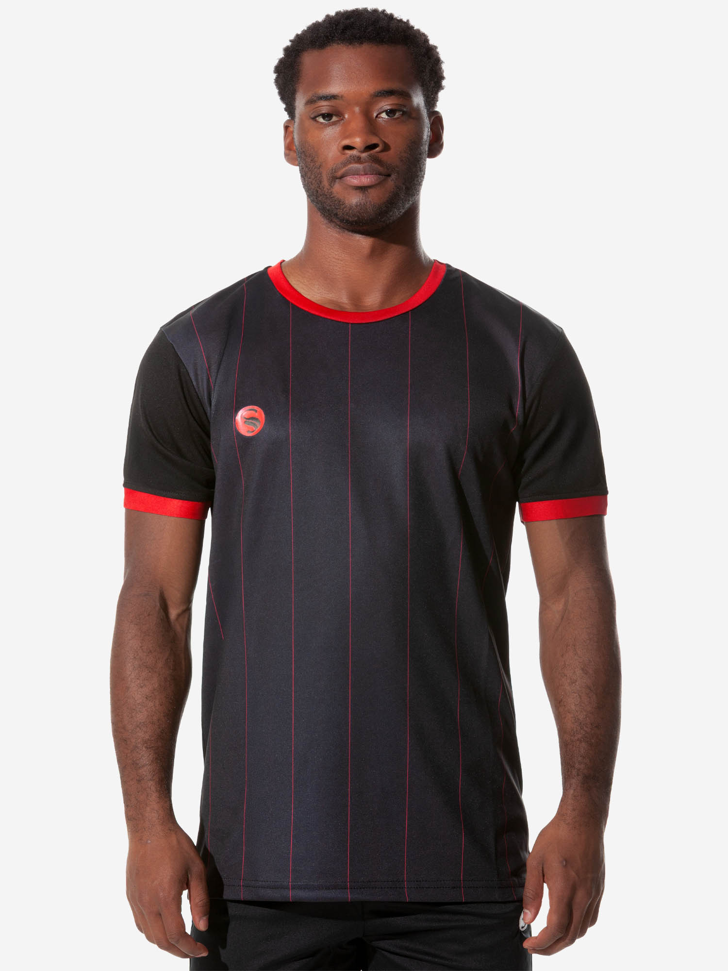 short-sleeved sports shirt "Pinstripes"