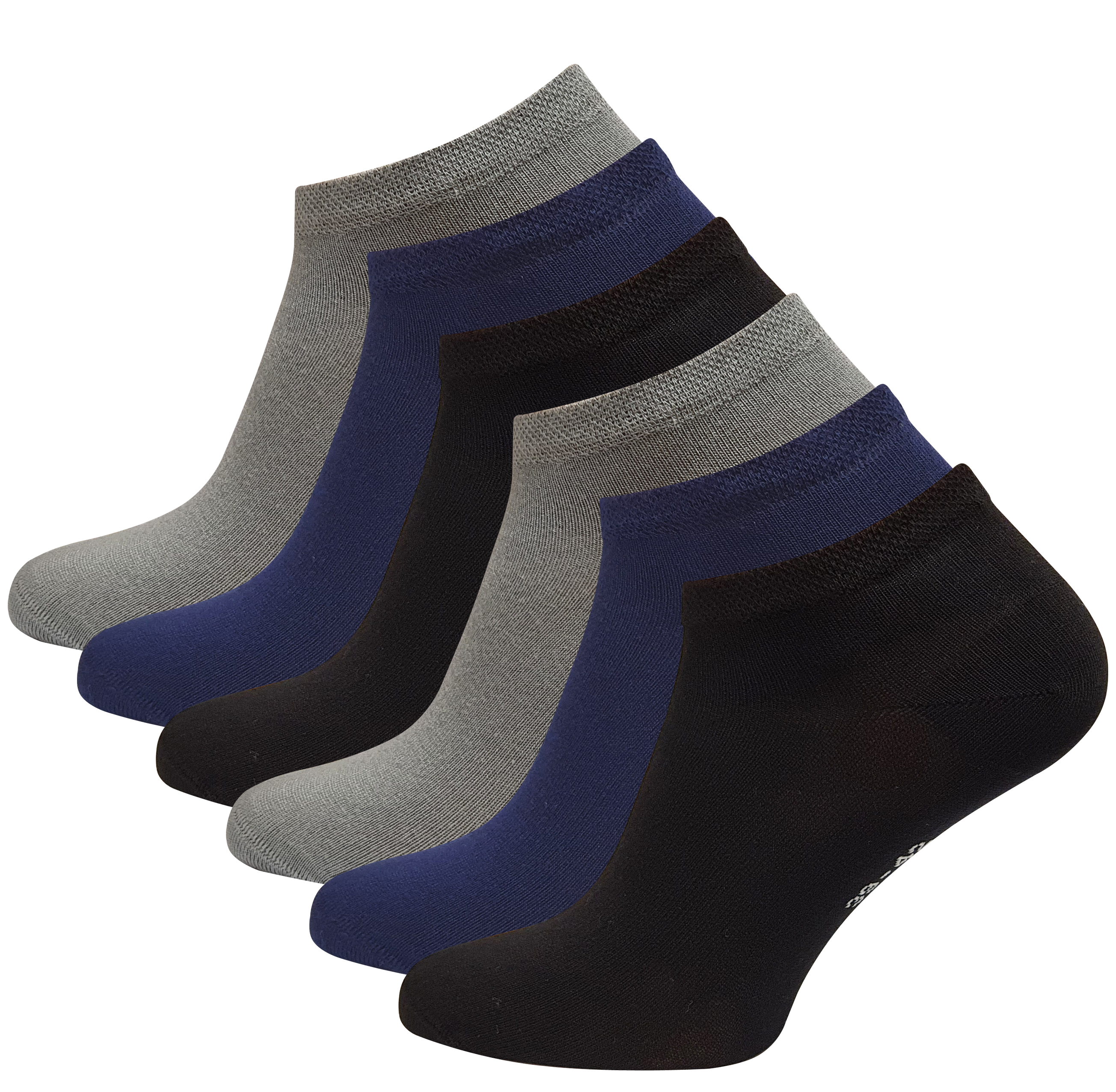 6 Paar Sneaker Socken "Bambus"