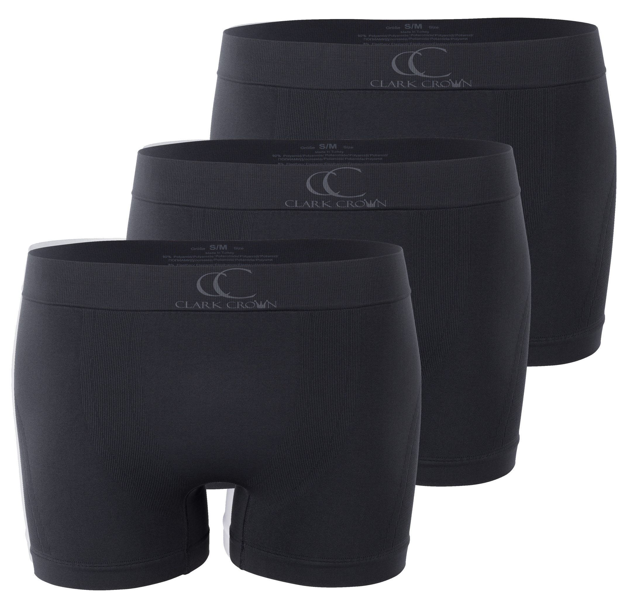3er Pack Seamless Boxershorts-Pant