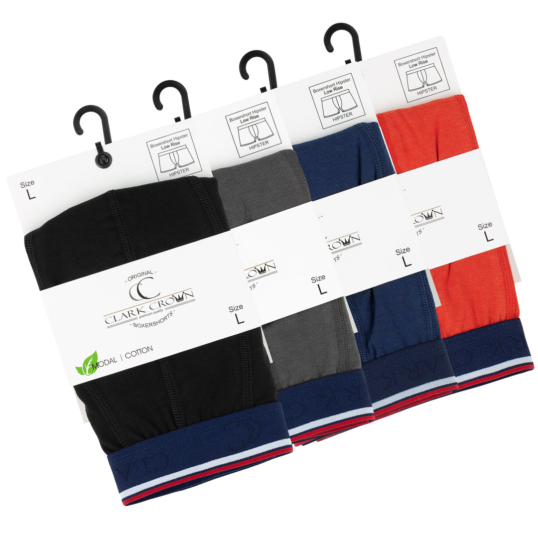 Modal Boxershorts im 4er Pack