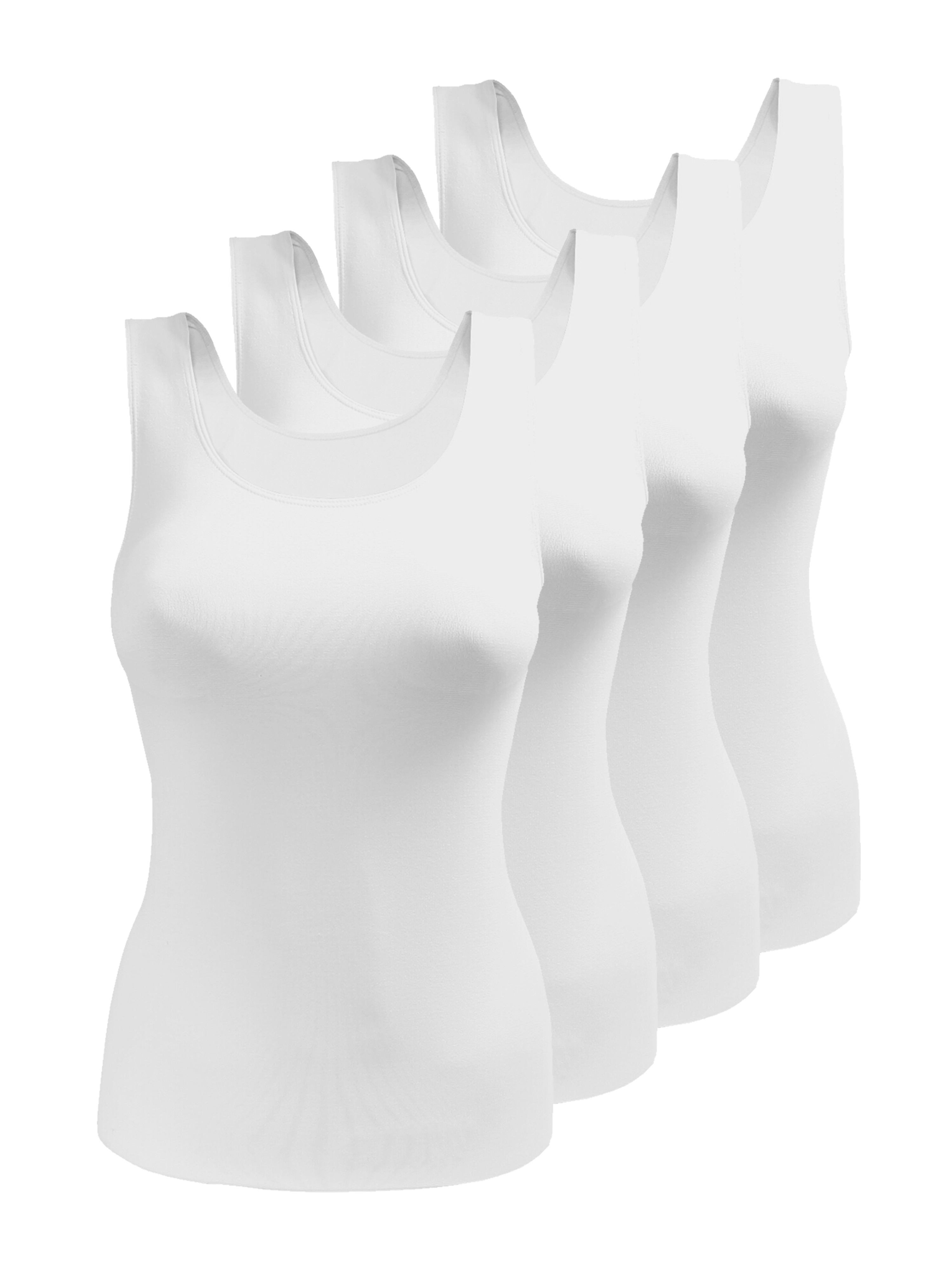 Women's / Ladies Microfibre Seamless Vest-Shirt-Undershirt