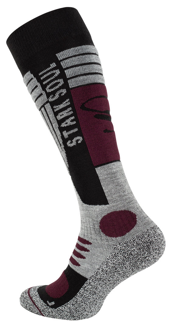 2 Paar Ski & Snowboard Socken, Spezialpolsterung