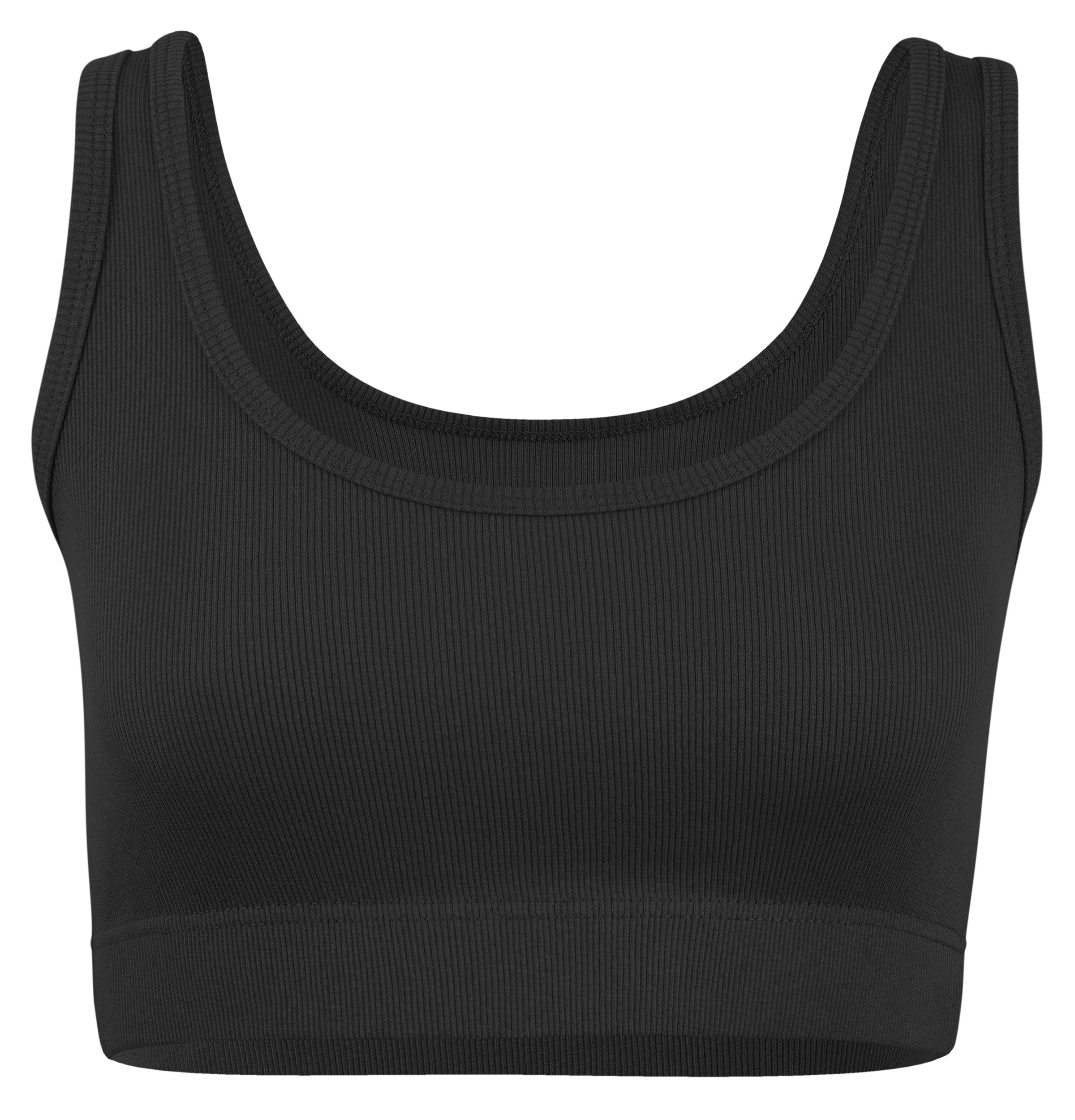 Kurztop aus Rippjersey