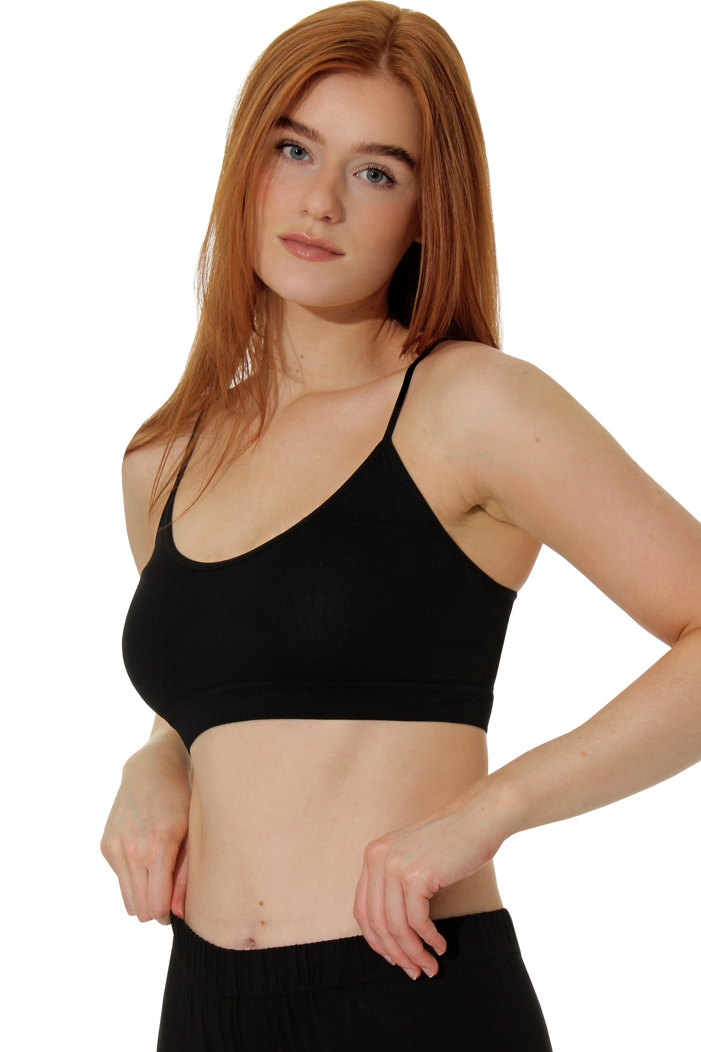 Seamless Spaghetti Bustier - 3er Set