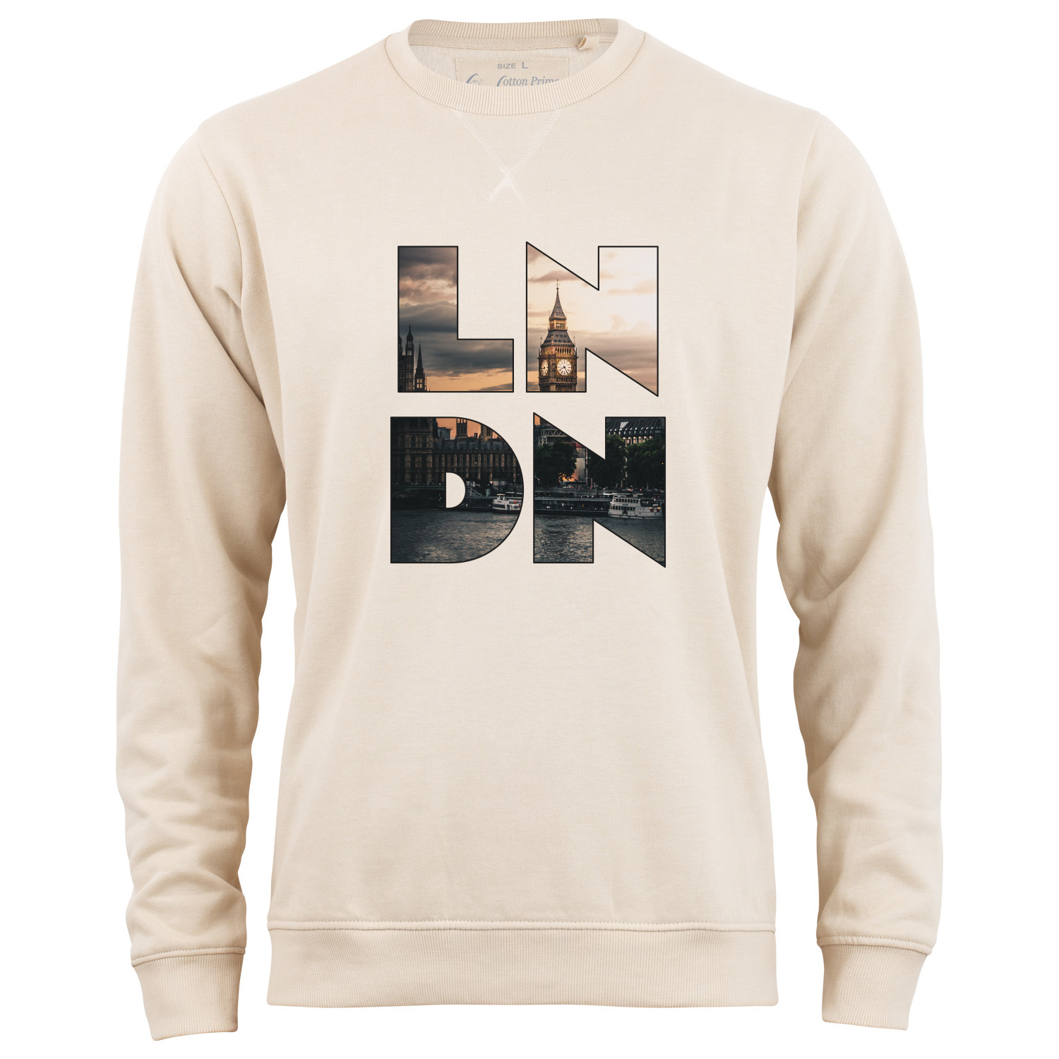 Sweatshirt Skyline  London - Weltenbummler Kollektion