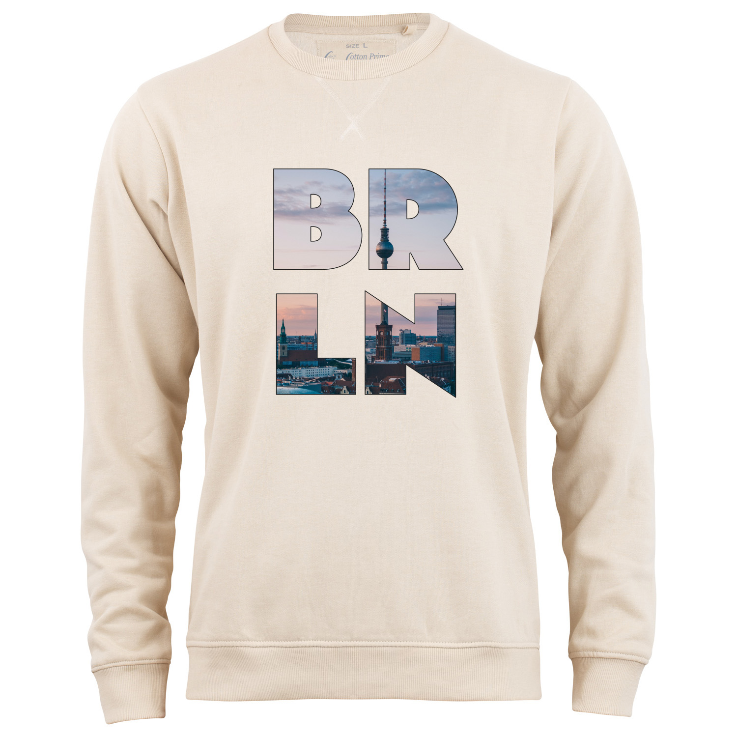 Sweatshirt Skyline  Berlin - Weltenbummler Kollektion