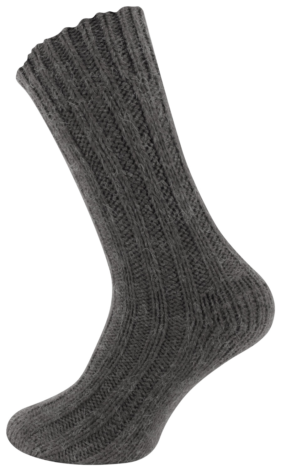4 pairs of wool knit socks with ALPAKA, unisex