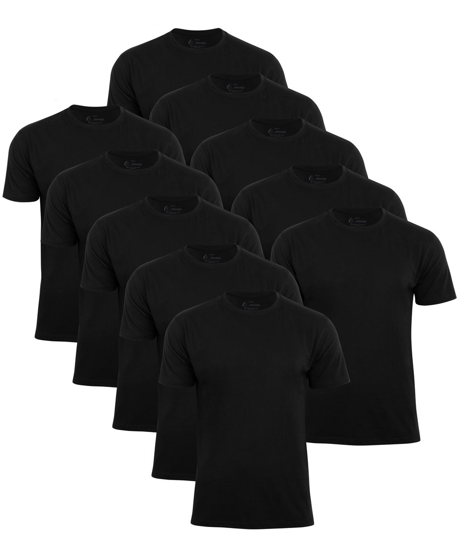 10 Stück Herren T-Shirt`s O-Neck - Tee