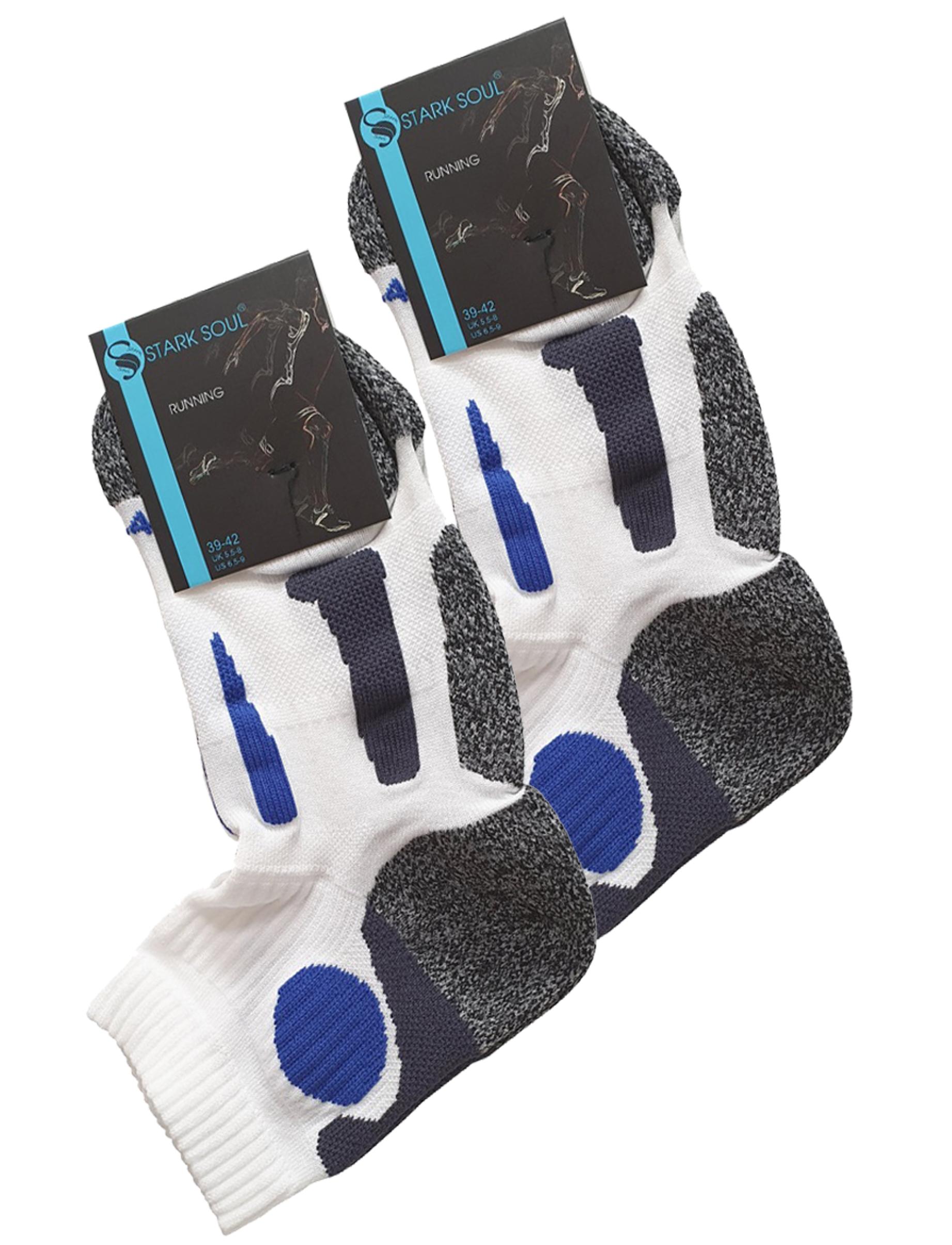 2 pair STARK SOUL® Unisex Quarter - Sport-Socks