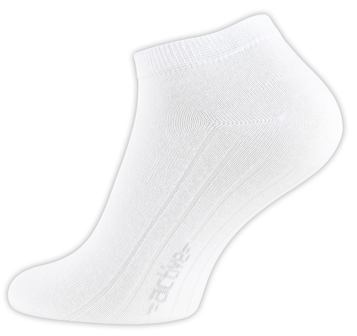 8 Paar Sneaker Socken, schwarz oder weiss