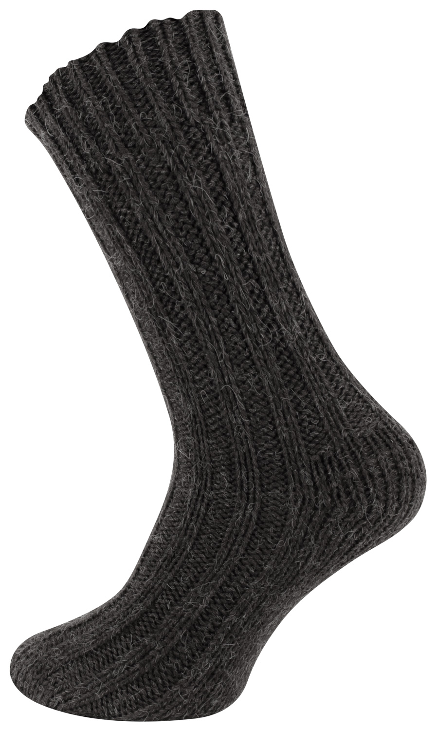 4 pairs of wool knit socks with ALPAKA, unisex