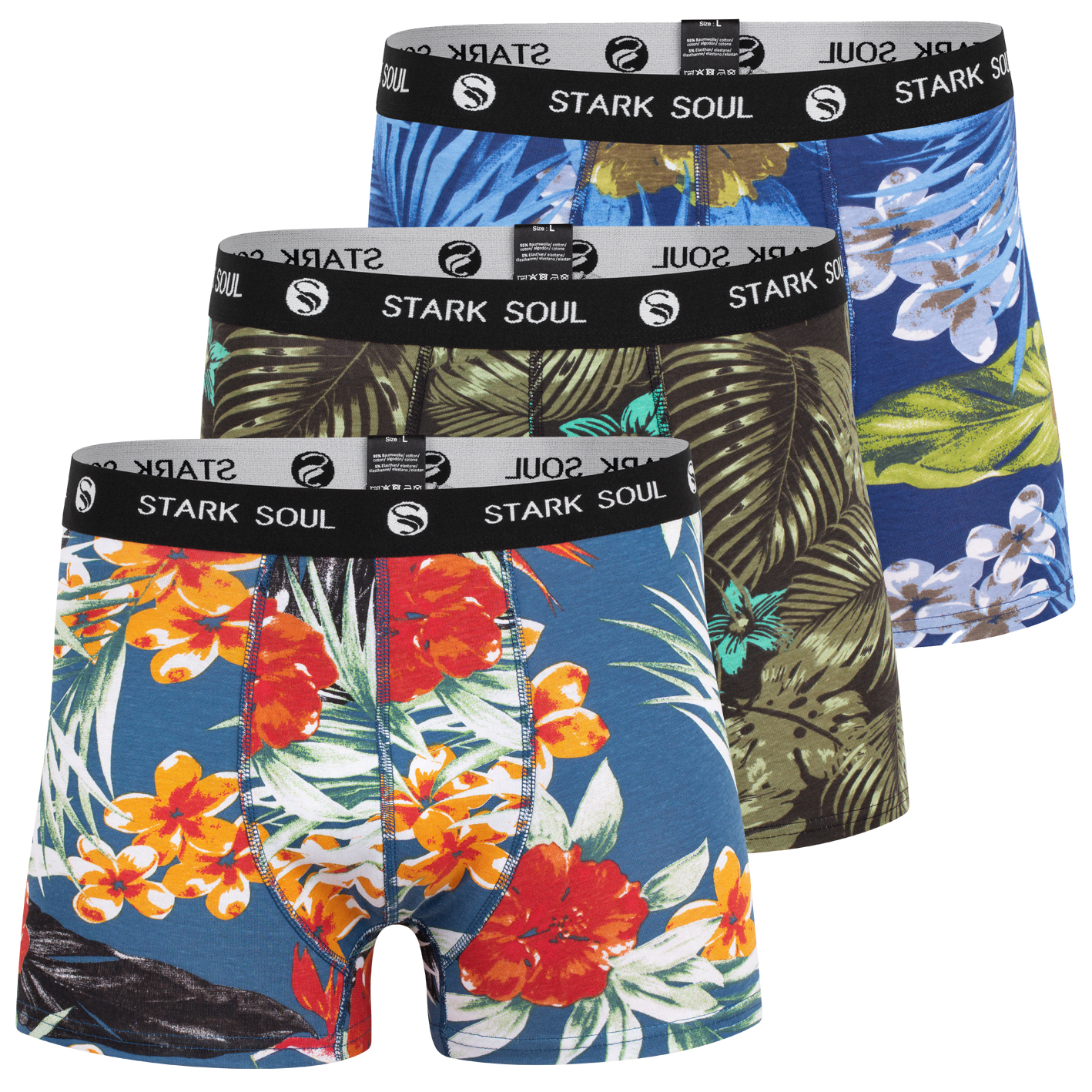 Boxershorts ALOHA Hawaiien - 3er Pack