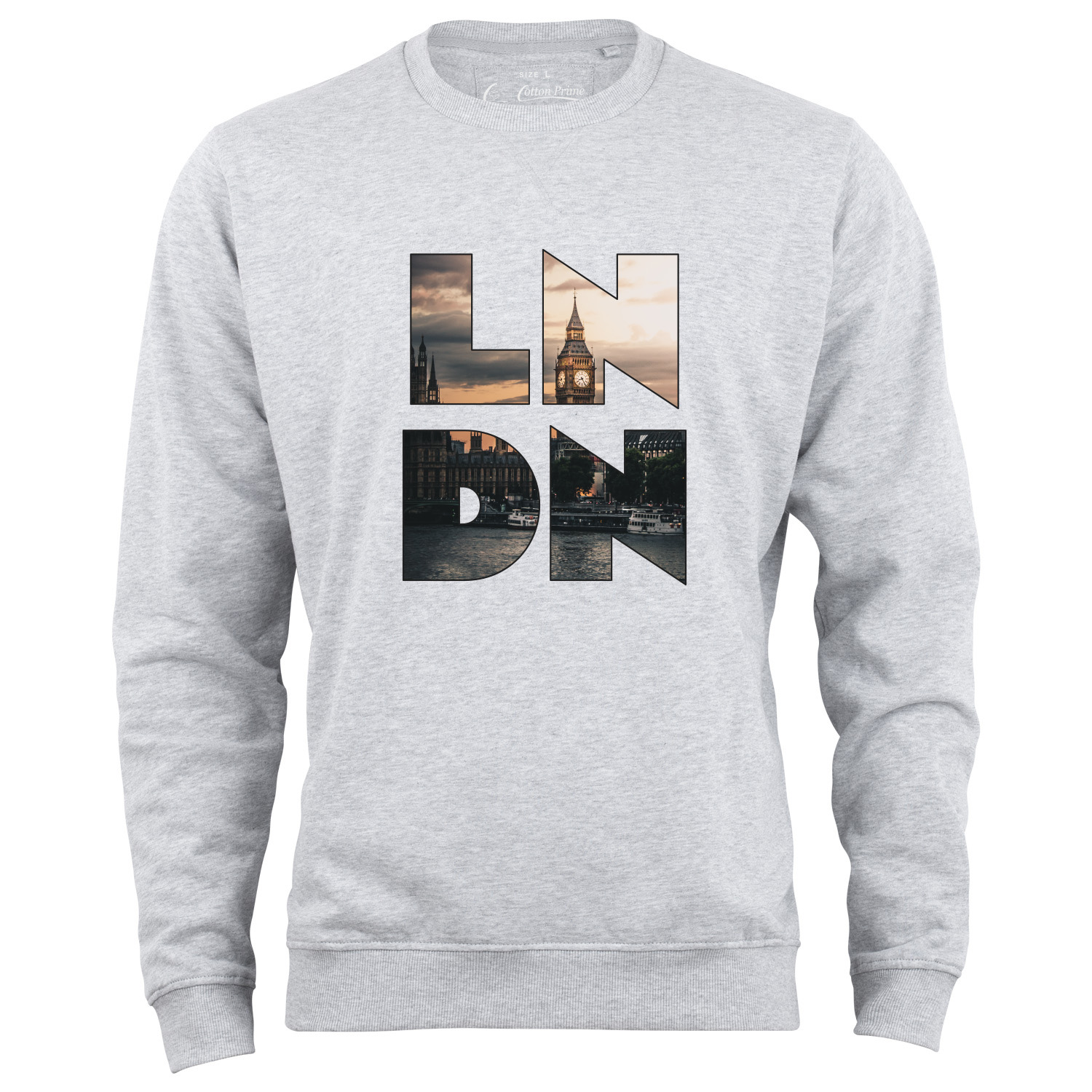 Sweatshirt Skyline  London - Weltenbummler Kollektion