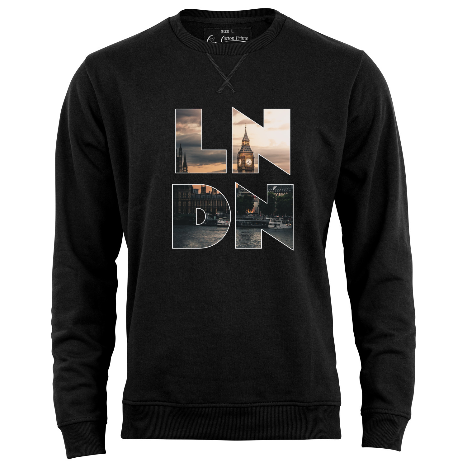 Sweatshirt Skyline  London - Weltenbummler Kollektion