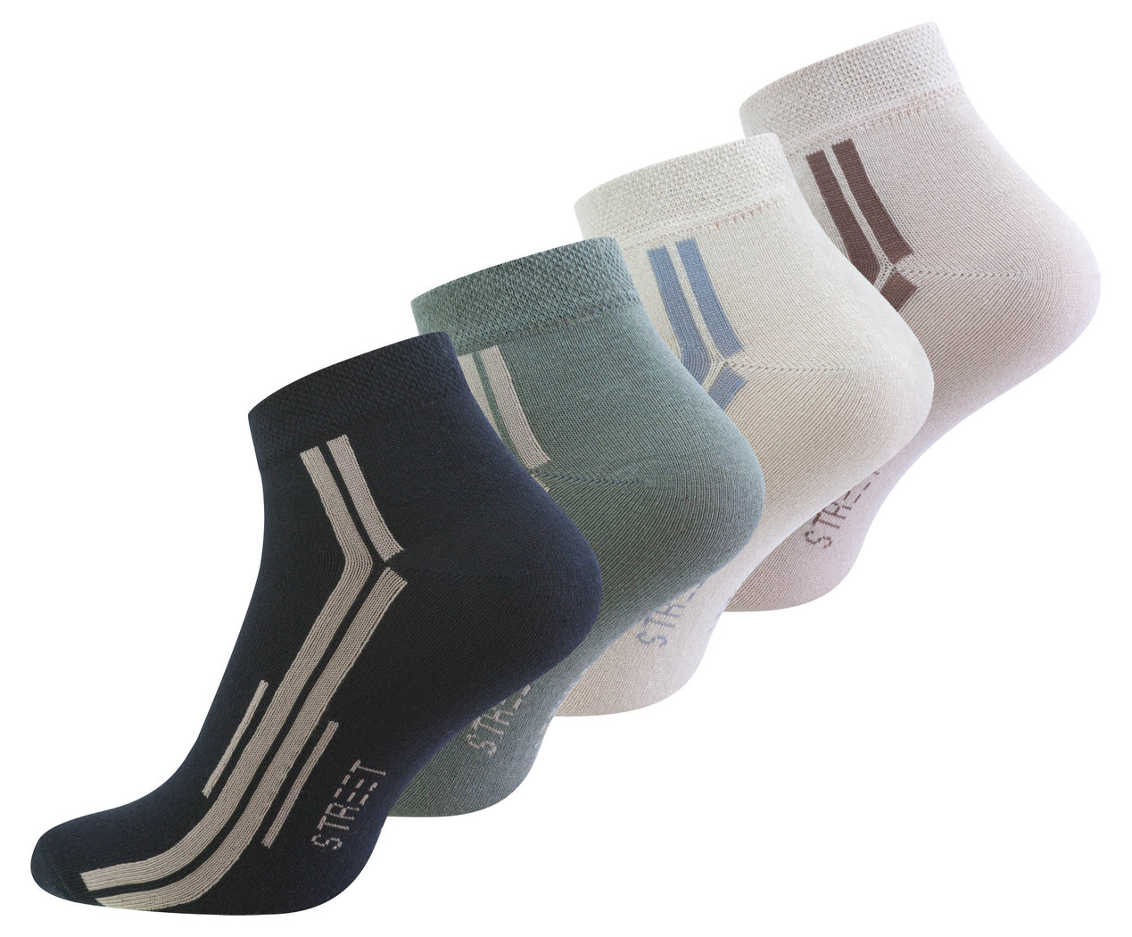 8 Paar Sneaker Socken -STREET-