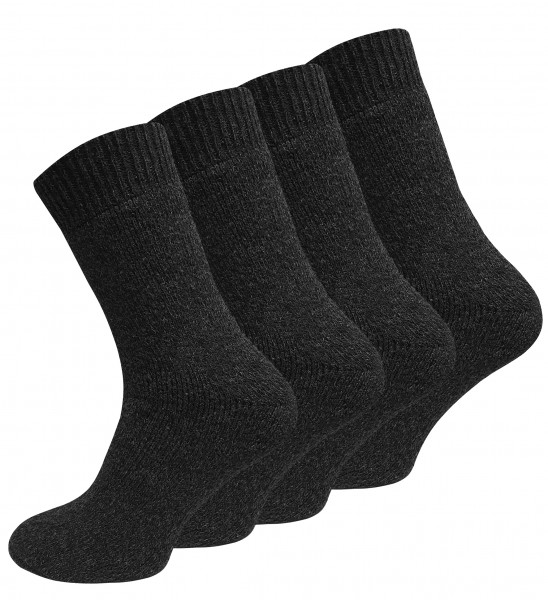 4 Paar NORWEGER Socken mit Vollplüsch