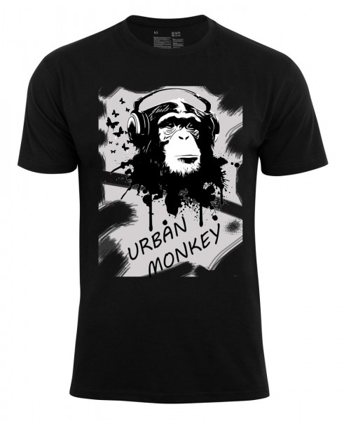 Fun-Shirt "URBAN MONKEY"