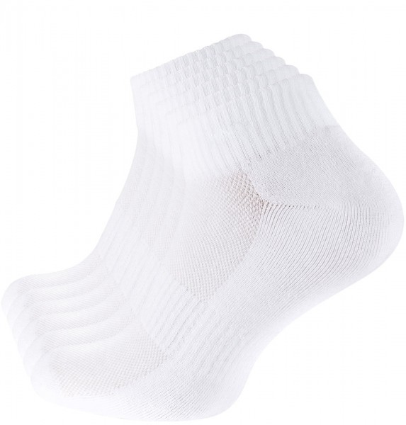 6 Paar Unisex Quarter Socken-Sportsocken