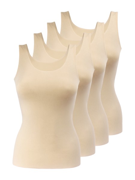 Women's / Ladies Microfibre Seamless Vest-Shirt-Undershirt