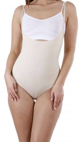 Women Seamless Body Shaper Open Bust Shapewear Control Bodysuit