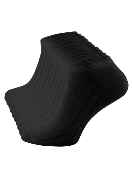 10 Paar Damen Sneaker Socken – Sportsocken mit Rippsohle, Kurz & Atmungsaktiv