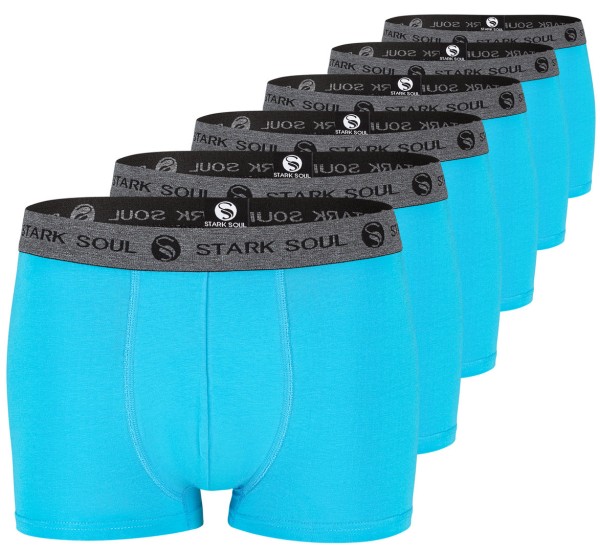 6 Pack STARK SOUL® Men's Boxer Shorts - Trunks