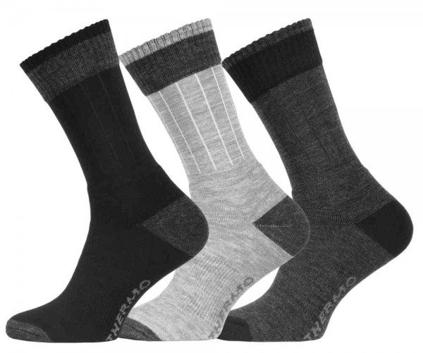 3 Paar Herren THERMO Socken, Vollfrottee