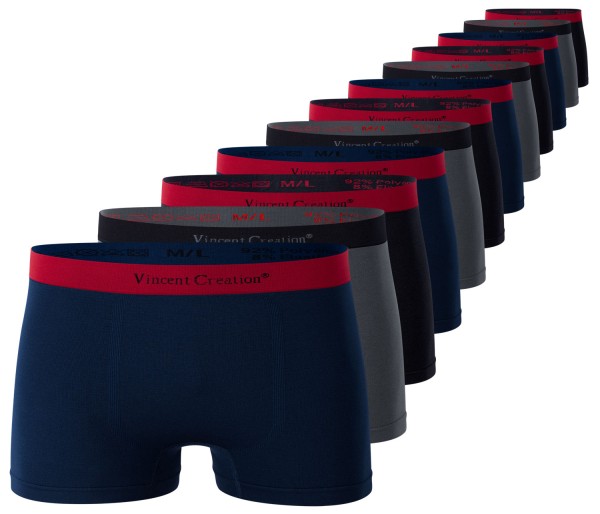 12 Pack of Men's Seamless Boxer Shorts, Trunk