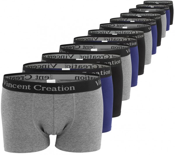 12 Pack Boxer Shorts, Trunks by Vincent Creation®