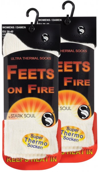 2er Pack Thermo Socken - FEETS on FIRE