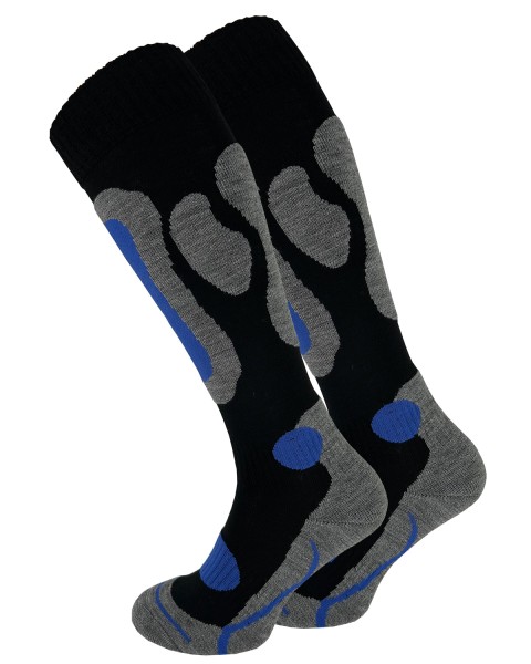 2 Paar Ski & Snowboard Socken mit Spezialpolsterung