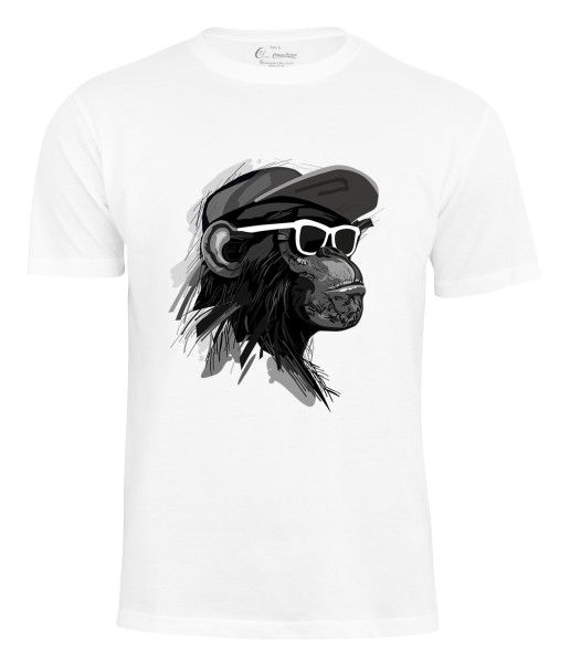 T-shirt "Cool Monkey with glasses"