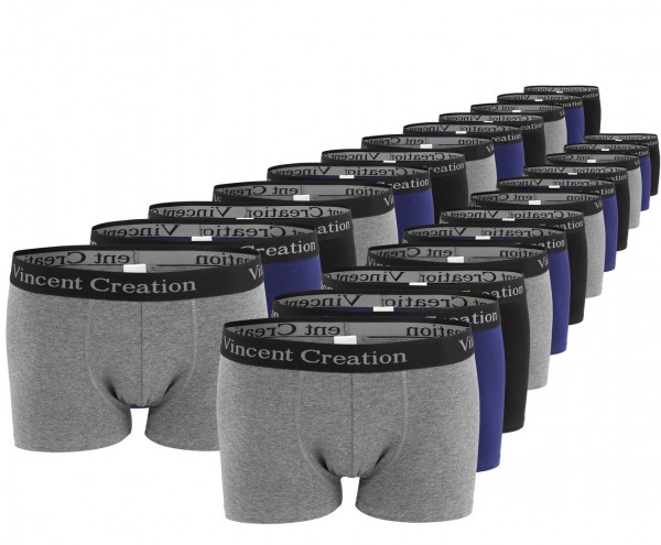 24 Pack high-quality Boxer Shorts, Trunks by Vincent Creation®
