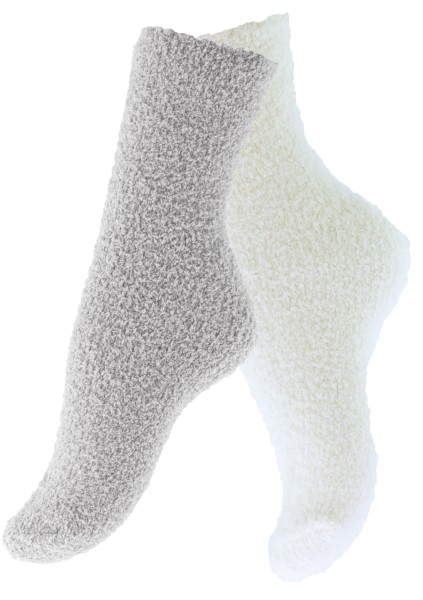4 Paar flauschige Kuschelsocken