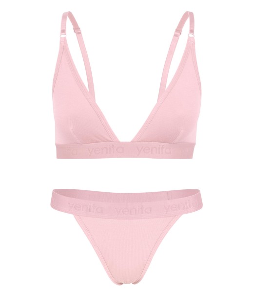 "Bamboo" Triangel BH & String Set